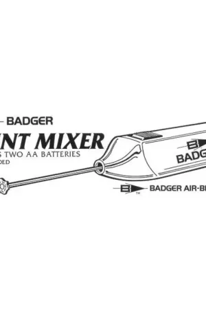 Korting Paint mixer for 1oz, 3oz and 4oz jars requires 2 x batteries which are not supplied