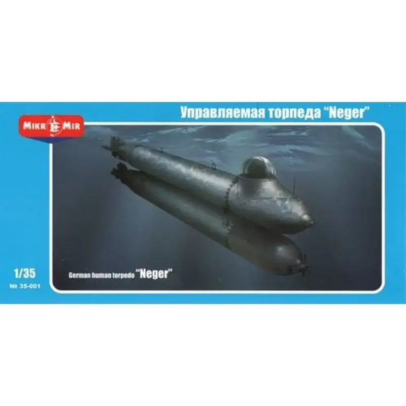 Lage Prijs German human torpedo ′Neger′ (Ex AMP) Schaalmodel