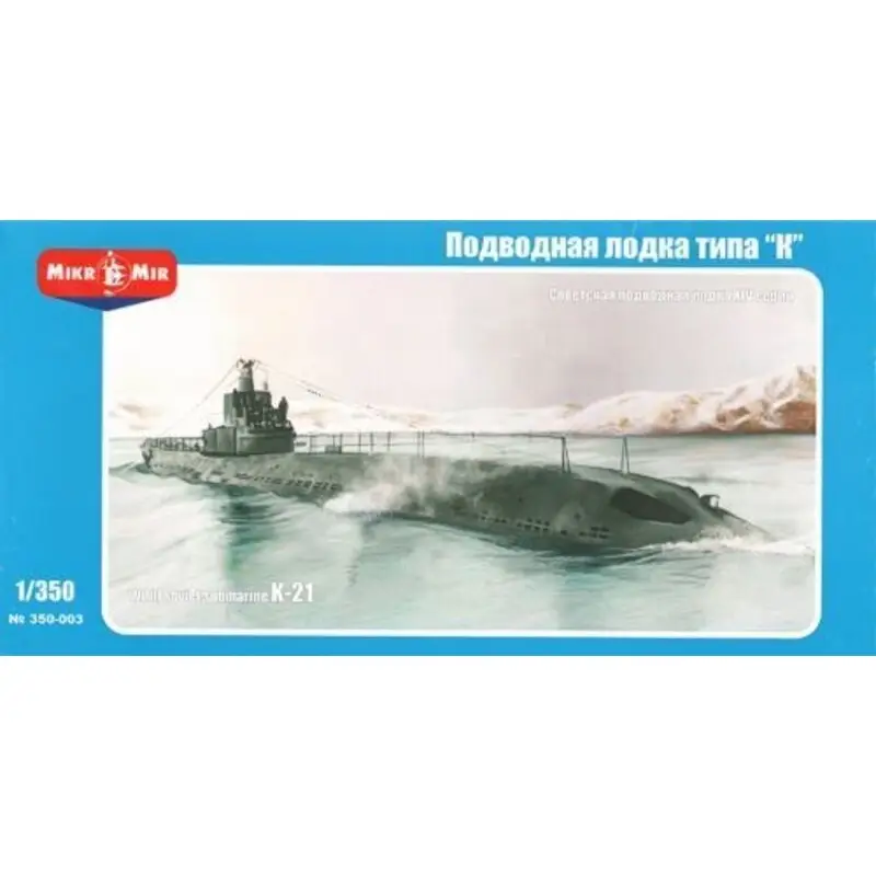 K-21 WWII Soviet submarine Schaalmodel Betaalbaar