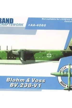 Blohm und Voss Bv 238V-1. Largest aircraft of the Axis powers. In 1940, Blohm und Voss began design work on a 8-engine flying bo Seizoensaanbieding
