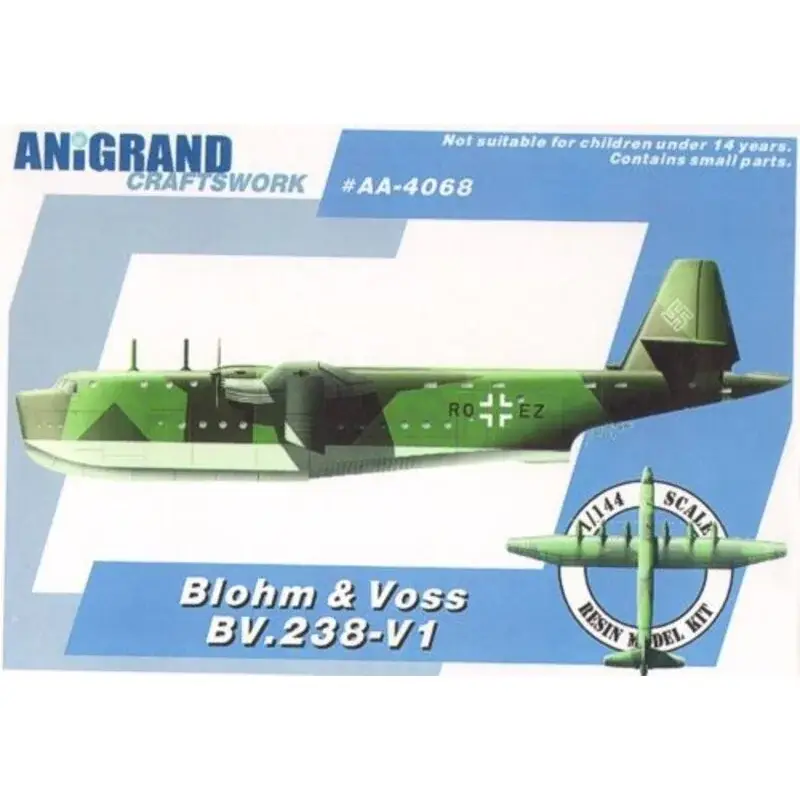 Blohm und Voss Bv 238V-1. Largest aircraft of the Axis powers. In 1940, Blohm und Voss began design work on a 8-engine flying bo Seizoensaanbieding