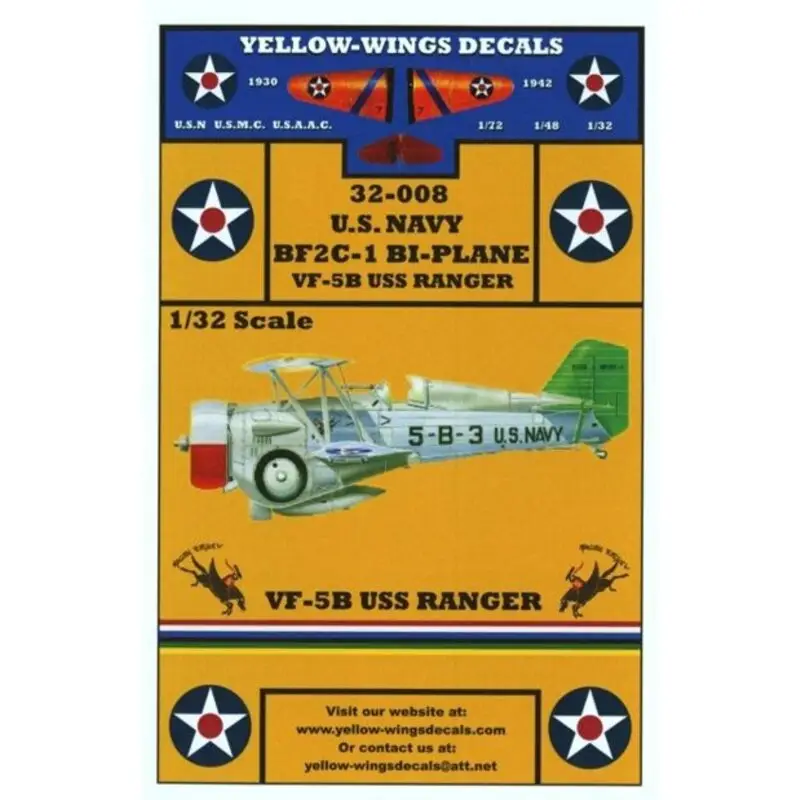 Bestseller Sticker USN BF2C-1 (toebehoren voor modelbouwsets van Hasegawa) Decal