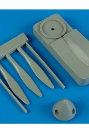 Alleen Vandaag Hawker Hurricane de Havilland propeller w/tool (toebehoren voor modelbouwsets van Hasegawa)