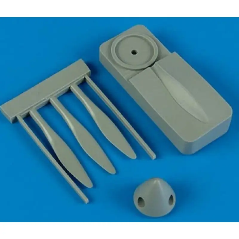 Alleen Vandaag Hawker Hurricane de Havilland propeller w/tool (toebehoren voor modelbouwsets van Hasegawa)