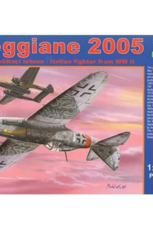 Reggiane Re.2005 What if markings. Schaalmodel Betrouwbaar