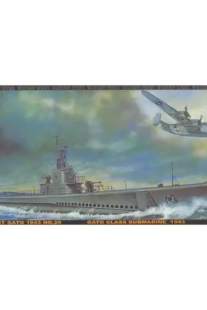 Gato Clas Submarine 1943 Schaalmodel Dagaanbieding