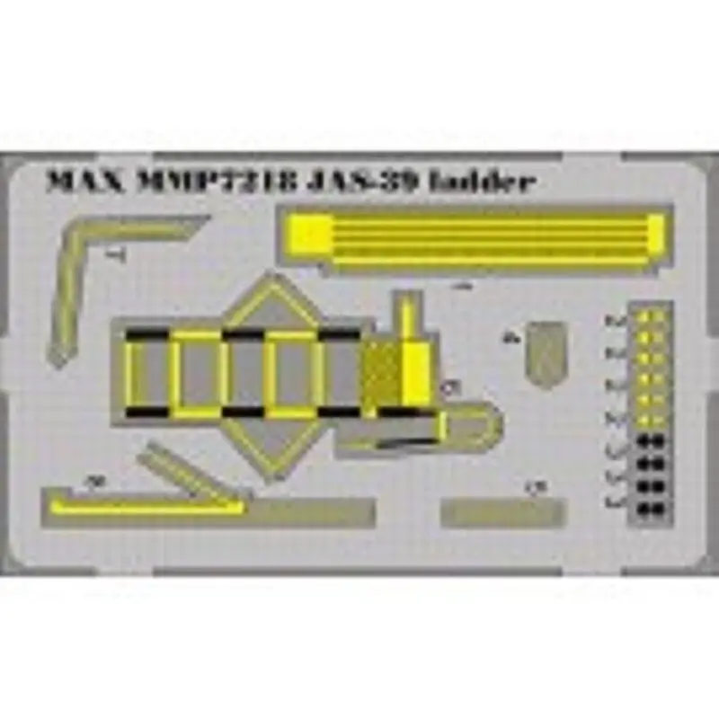 Goedkoop SAAB JAS39 Gripen boarding ladder PRE-PAINTED (toebehoren voor modelbouwsets van Hasegawa)