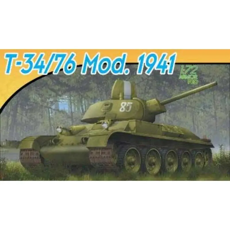 Direct Verzonden T34/76 Model 1941 1:72 Schaalmodel