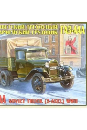 Hoge Kwaliteit Soviet Truck Gaz AAA 1:35 Schaalmodel