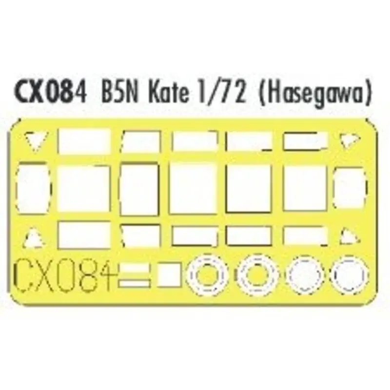 Nakajima B5N Kate (toebehoren voor modelbouwsets van Hasegawa) (made from yellow Kabuki tape produced in Japan) Veilige Betaling