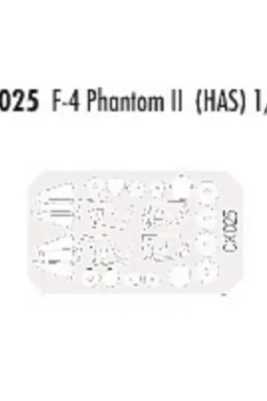 Seizoensaanbieding F-4 Phantom (toebehoren voor modelbouwsets van Hasegawa) (made from yellow Kabuki tape produced in Japan)