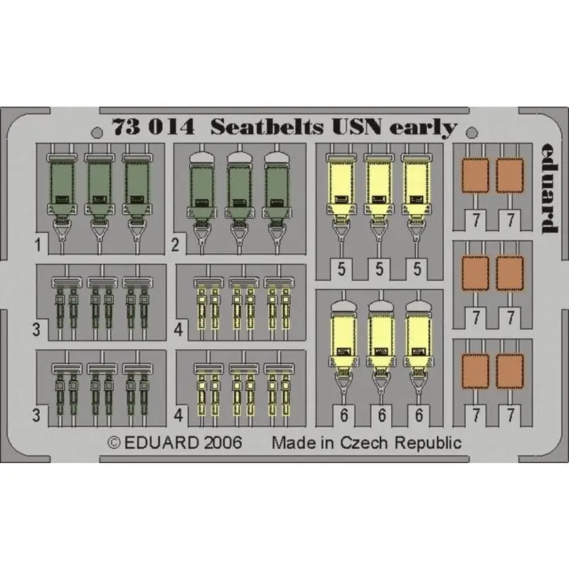 Voordeelprijs Seatbelts USN early Accessoire