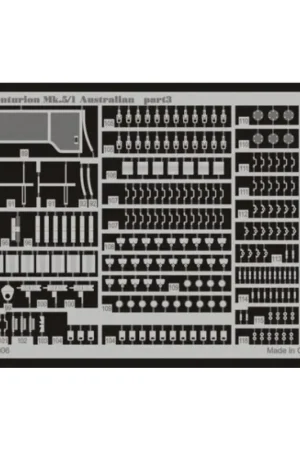 Nu Kopen Centurion Mk.5/1 Australian (toebehoren voor modelbouwsets van AFV Club AF35100)