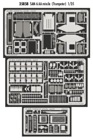 Exclusieve Aanbieding SAM-6 AA missile (toebehoren voor modelbouwsets van Trumpeter) Accessoire