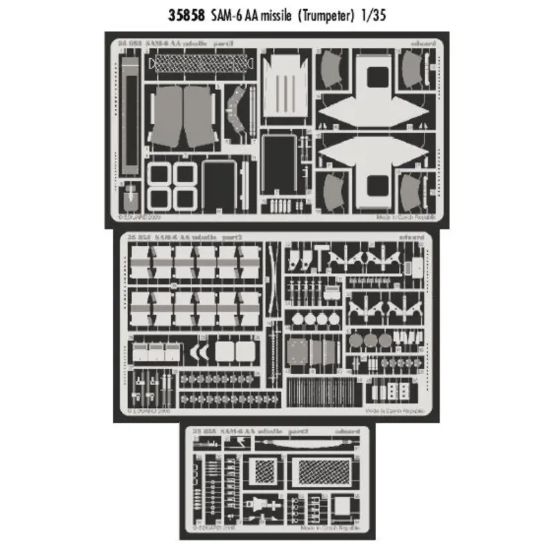 Exclusieve Aanbieding SAM-6 AA missile (toebehoren voor modelbouwsets van Trumpeter) Accessoire