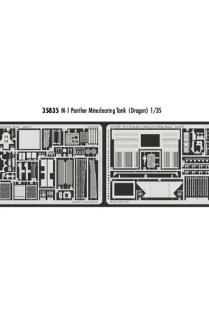 Nu Kopen M1 Panther mine clearing tank (toebehoren voor modelbouwsets van Dragon) Accessoire