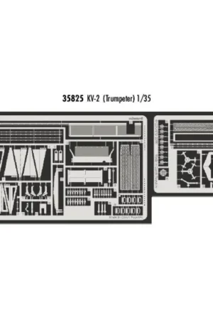 Laatste Kans KV-2 (toebehoren voor modelbouwsets van Trumpeter) Accessoire