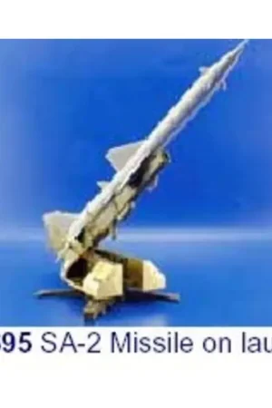 Premium SA-2 missile on launcher (toebehoren voor modelbouwsets van Trumpeter) Accessoire