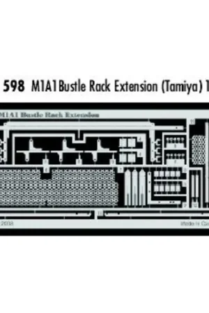 M1A1 Bustle Rack Extension (toebehoren voor modelbouwsets van Tamiya) Accessoire Fabrieksprijs