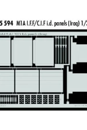 M1A1 IFF/CIF Id panels Iraq (toebehoren voor modelbouwsets van Dragon and Tamiya) Accessoire Favoriet
