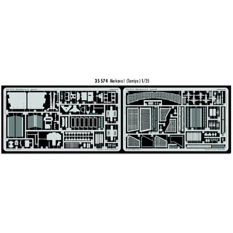 Hoge Kwaliteit Merkava I (toebehoren voor modelbouwsets van Tamiya TA35127) Accessoire
