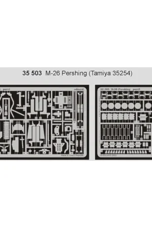M26 Pershing (toebehoren voor modelbouwsets van Tamiya) Accessoire Bestel Nu