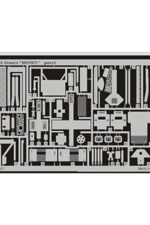 M3 Stuart Honey (toebehoren voor modelbouwsets van Academy) Accessoire Laatste Kans