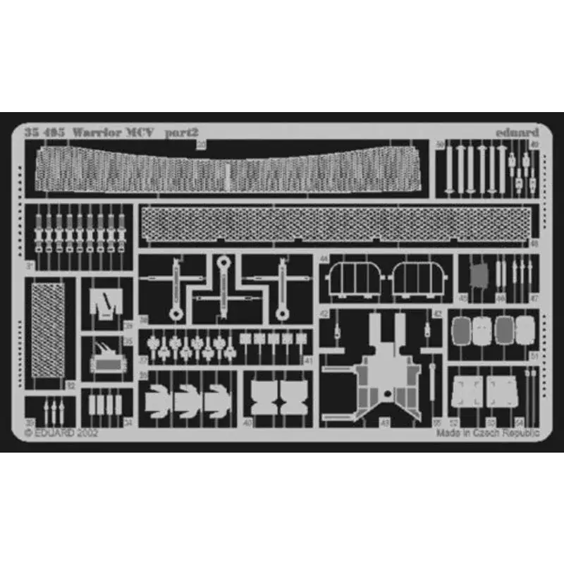 Warrior MCV (toebehoren voor modelbouwsets van Academy) Accessoire Premium