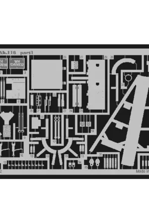 Koop Vandaag Sd.Ah.116 Famo trailer (toebehoren voor modelbouwsets van Tamiya kit TA35246) Accessoire