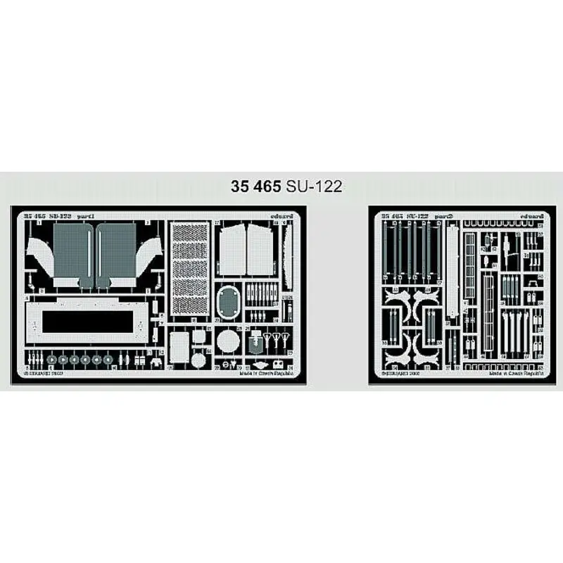 SU-122 (toebehoren voor modelbouwsets van Tamiya kit TA35093) Accessoire Koop Vandaag