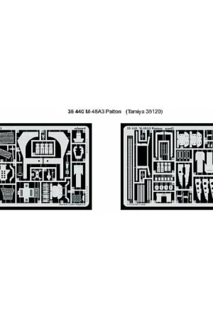 M48A3 Patton (toebehoren voor modelbouwsets van Tamiya kit TA35120) Accessoire Rechtstreeks Van De Fabrikant