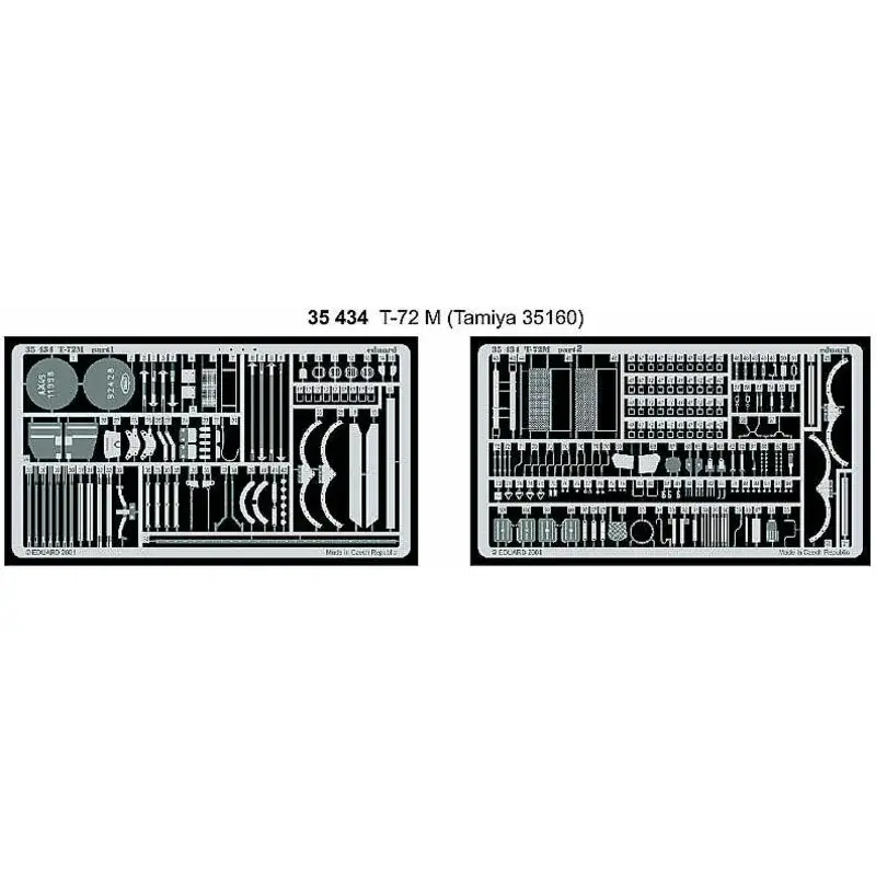 T-72M (toebehoren voor modelbouwsets van Tamiya kit TA35160) Accessoire Koop Vandaag