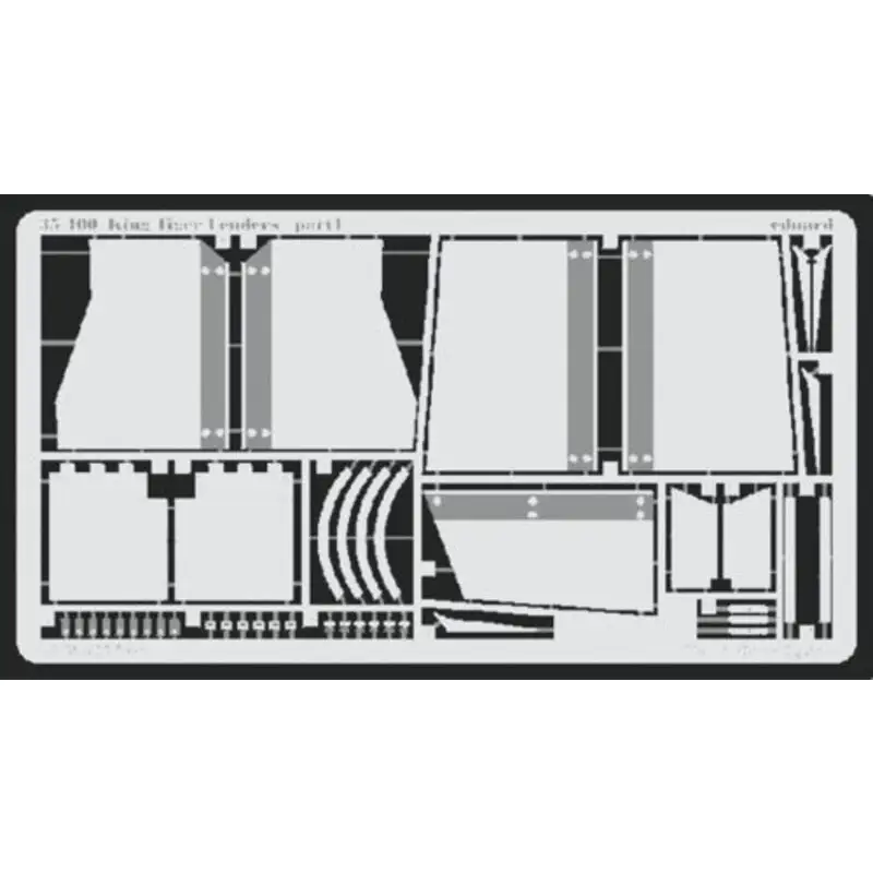 Hoge Kwaliteit King Tiger fenders (toebehoren voor modelbouwsets van Tamiya) Accessoire