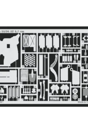 PaK 35/36 3.7cm (toebehoren voor modelbouwsets van Tamiya kit TA35035) Accessoire Koop Vandaag