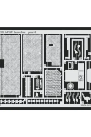 Shop Nu M113 ACAV interior (toebehoren voor modelbouwsets van Tamiya kit TA35135) Accessoire