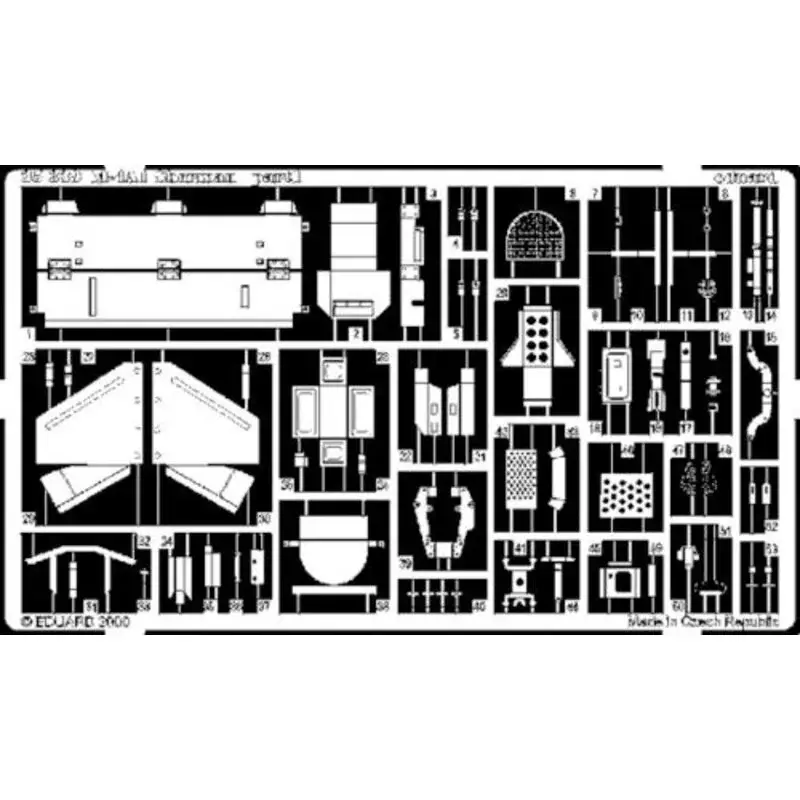 Actieprijs Sherman M4A1 (toebehoren voor modelbouwsets van Italeri) Accessoire