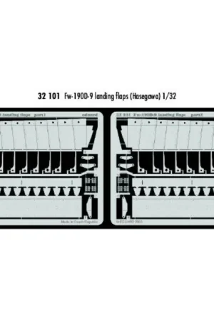 Betaalbaar Focke Wulf Fw 190D-9 landing flaps (toebehoren voor modelbouwsets van Hasegawa) Accessoire