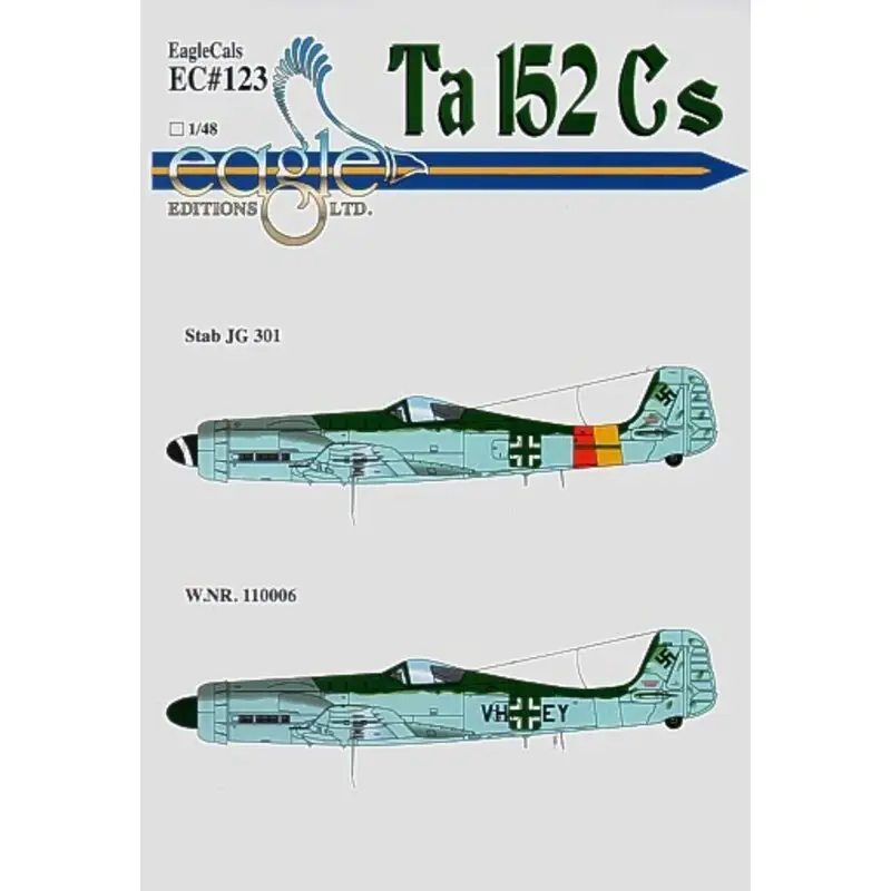 Sticker Focke Wulf Ta 152Cs Decal Hete Deal