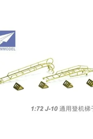 Nu Kopen Chengdu J-10A/B/S wheel chocks and boarding ladder (toebehoren voor modelbouwsets van Trumpeter)