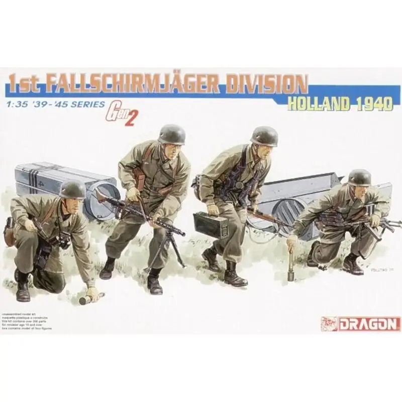 1st Fallschirmjager Division (Holland 1940) Figuren Laatste Versie