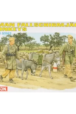 German Fallschirmjager with Donkeys Figuren Must-Have