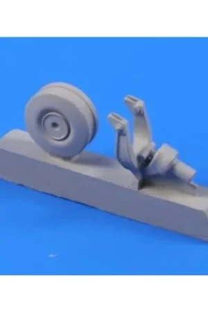 de Havilland Mosquito Tail wheel strut (including wheel) (toebehoren voor modelbouwsets van Tamiya) Nieuw