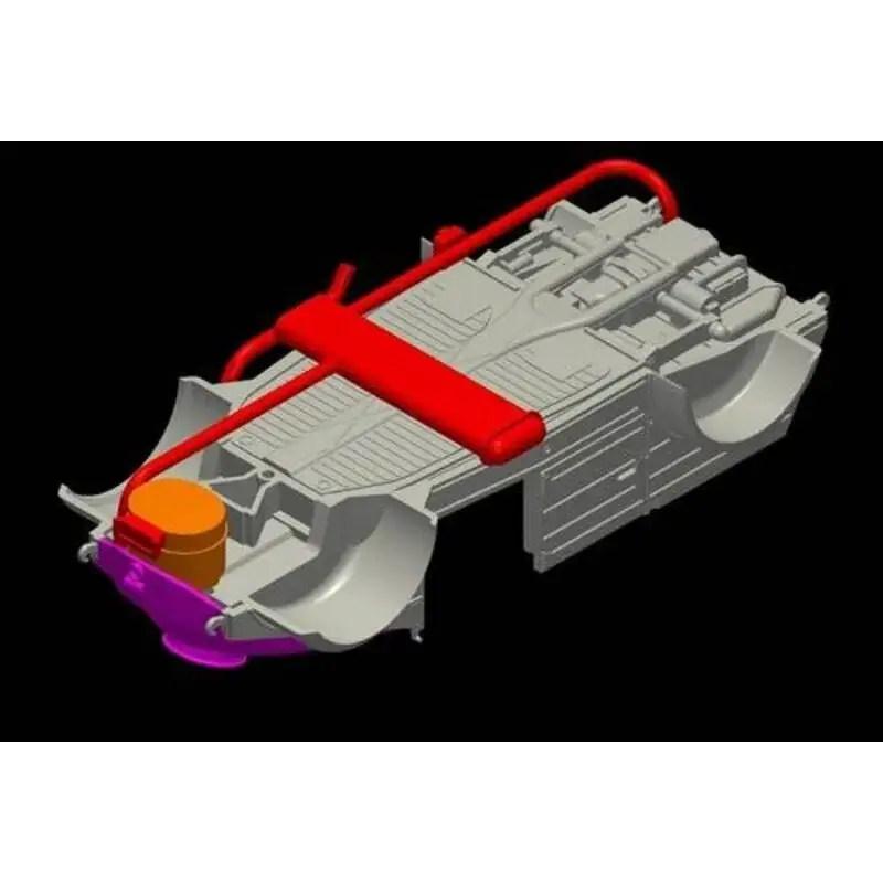 Bestseller Kubelwagen Hotzgas (toebehoren voor modelbouwsets van Tamiya)