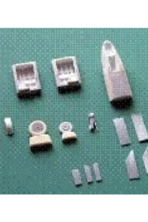 Gloster Meteor FR.8/9 undercarriage bays and wheels (toebehoren voor modelbouwsets van MPM and Xtrakit) Favoriet