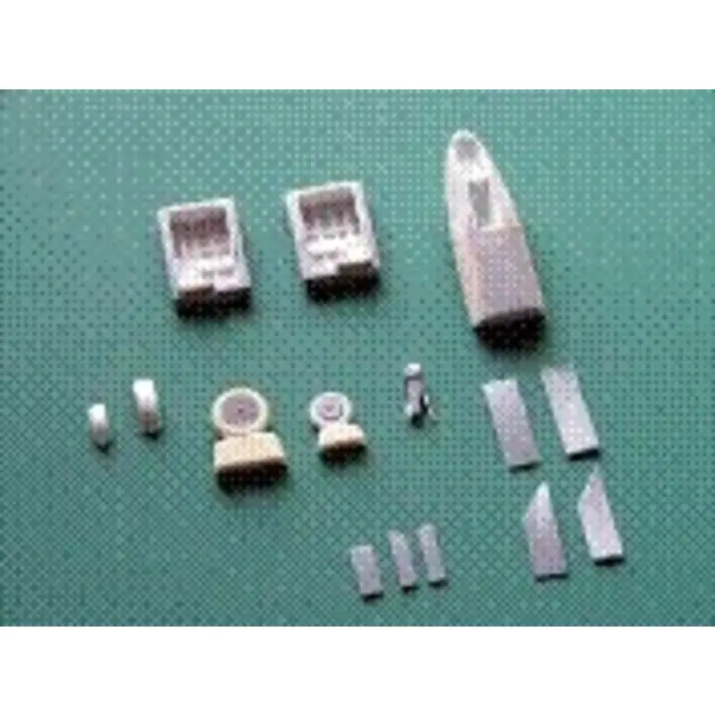 Gloster Meteor FR.8/9 undercarriage bays and wheels (toebehoren voor modelbouwsets van MPM and Xtrakit) Favoriet