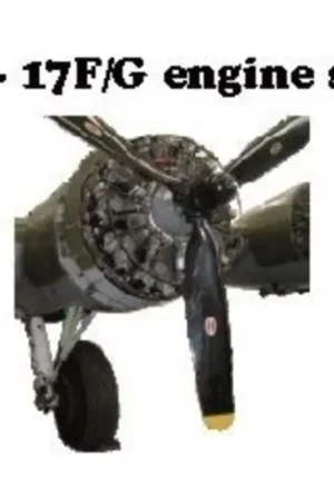 Must-Have Boeing B-17F/Boeing B-17G Flying Fortress engine set (toebehoren voor modelbouwsets van Academy kits)