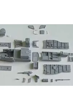 Lage Prijs Kawasaki Ki-45 Toryu Interior set (toebehoren voor modelbouwsets van Hasegawa) Accessoire