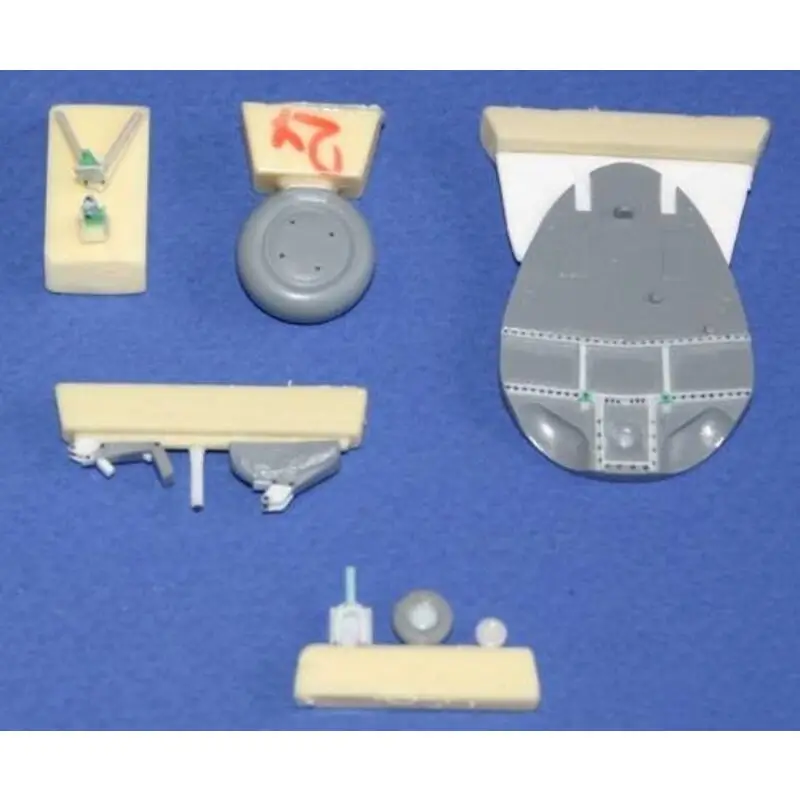 Nu Kopen Brewster F2A-1/2/3 Buffalo undercarriage (toebehoren voor modelbouwsets van Classic Airframe and Special Hobby)