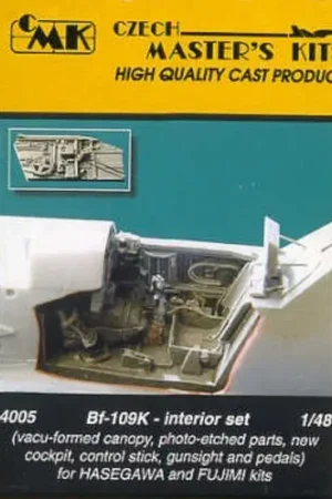 Lage Prijs Messerschmitt Bf 109K interior set (toebehoren voor modelbouwsets van Fujimi and Hasegawa)