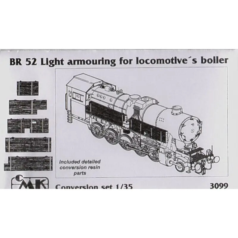 Aanbieding Br-52 light armour for boiler (toebehoren voor modelbouwsets van Trumpeter) Accessoire